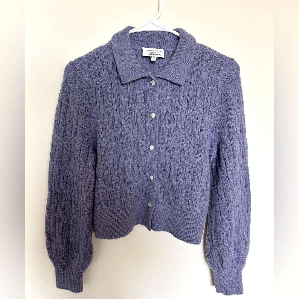 & Other Stories cardigan with collar